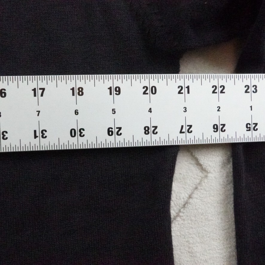 Michael Simon Cats Cardigan Sweater Womens Large Black Button Closure