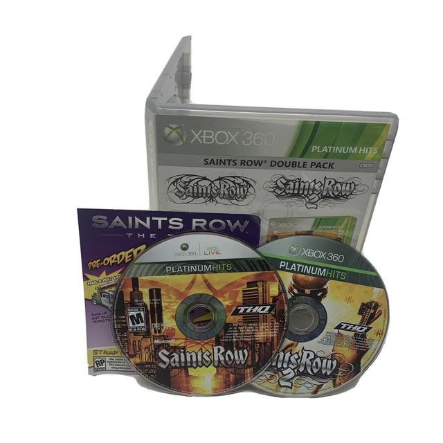 Saints Row: Double Pack (Microsoft Xbox 360, 2010) for ...
