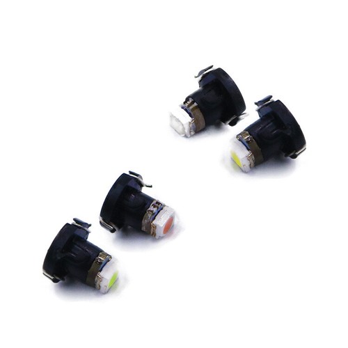 10Pcs 5050 1SMD 12V T3 T4.2 T4.7 LED Wedge Bulb Car Dashboard Indicator Lights - Picture 5 of 19