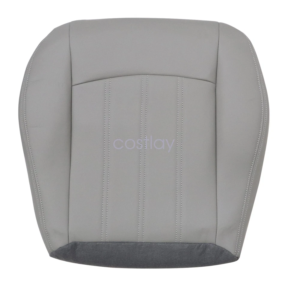 Funda de asiento de cuero completa gris para Chrysler 300 C 300C 2005-2010 lado del conductor Foto 4 de 4