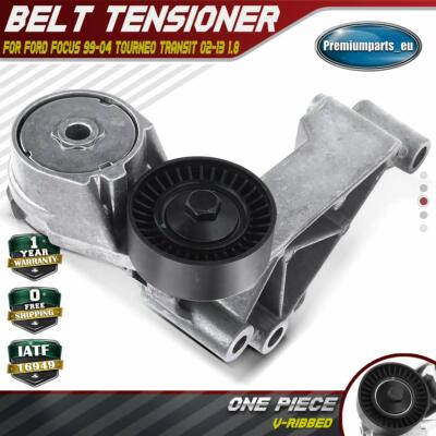 Belt Tensioner V-Ribbed for Ford Focus 99-04 Tourneo Transit 02-13 1.8 ...