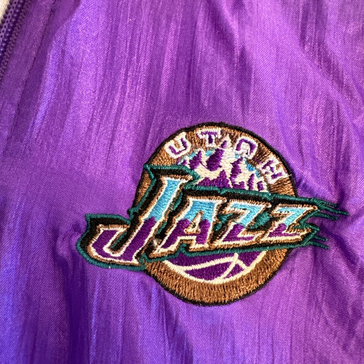 Vtg Child's Sz 18 M Utah Jazz Windbreaker Jacket | eBay