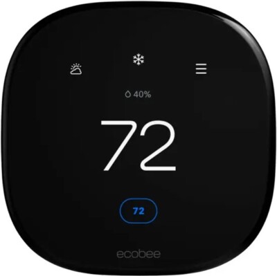 Ecobee PREMIUM  Smart Thermostat Premium - , SMART SENSOR NOT INCLUDED 