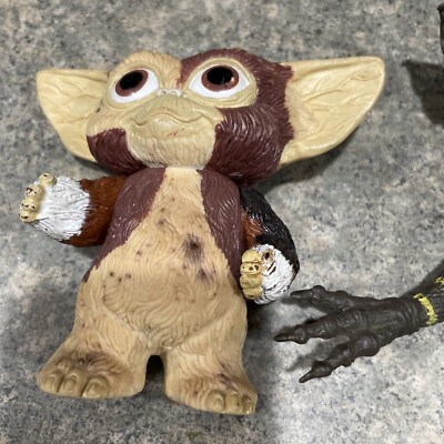 LJN Toys GREMLINS 2 Gizmo Mogwai Action Figures & 1 Bendy Stripe