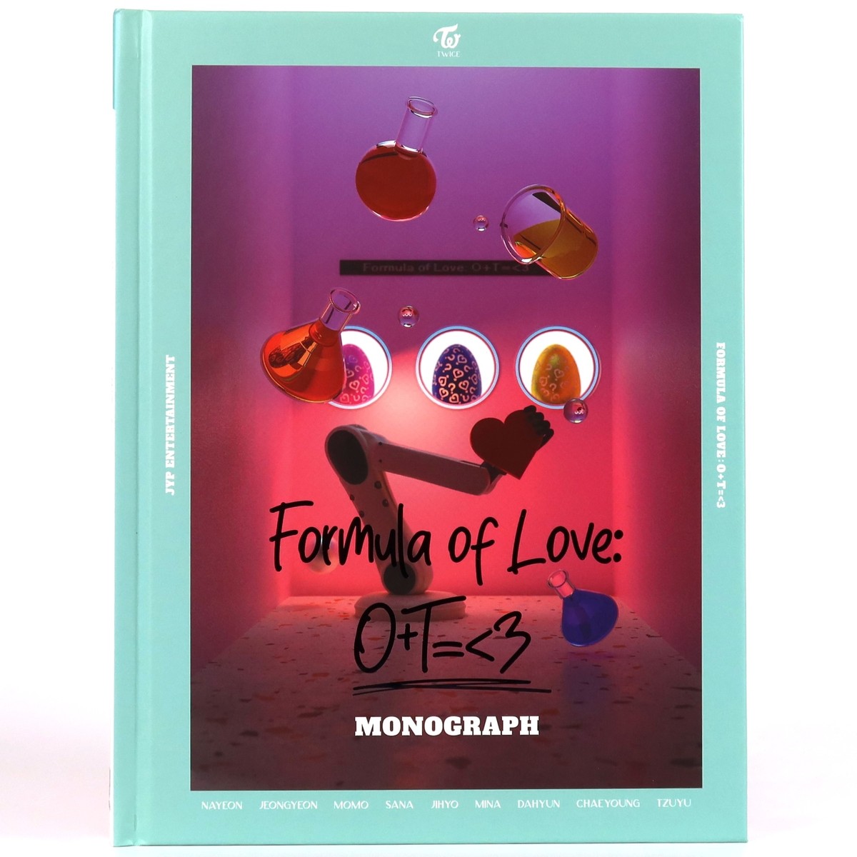 TWICEモノグラフ　Formula of Love monograph 트와이스 (TWICE) Formula of Love: O+T=＜3 Monograph Unboxing