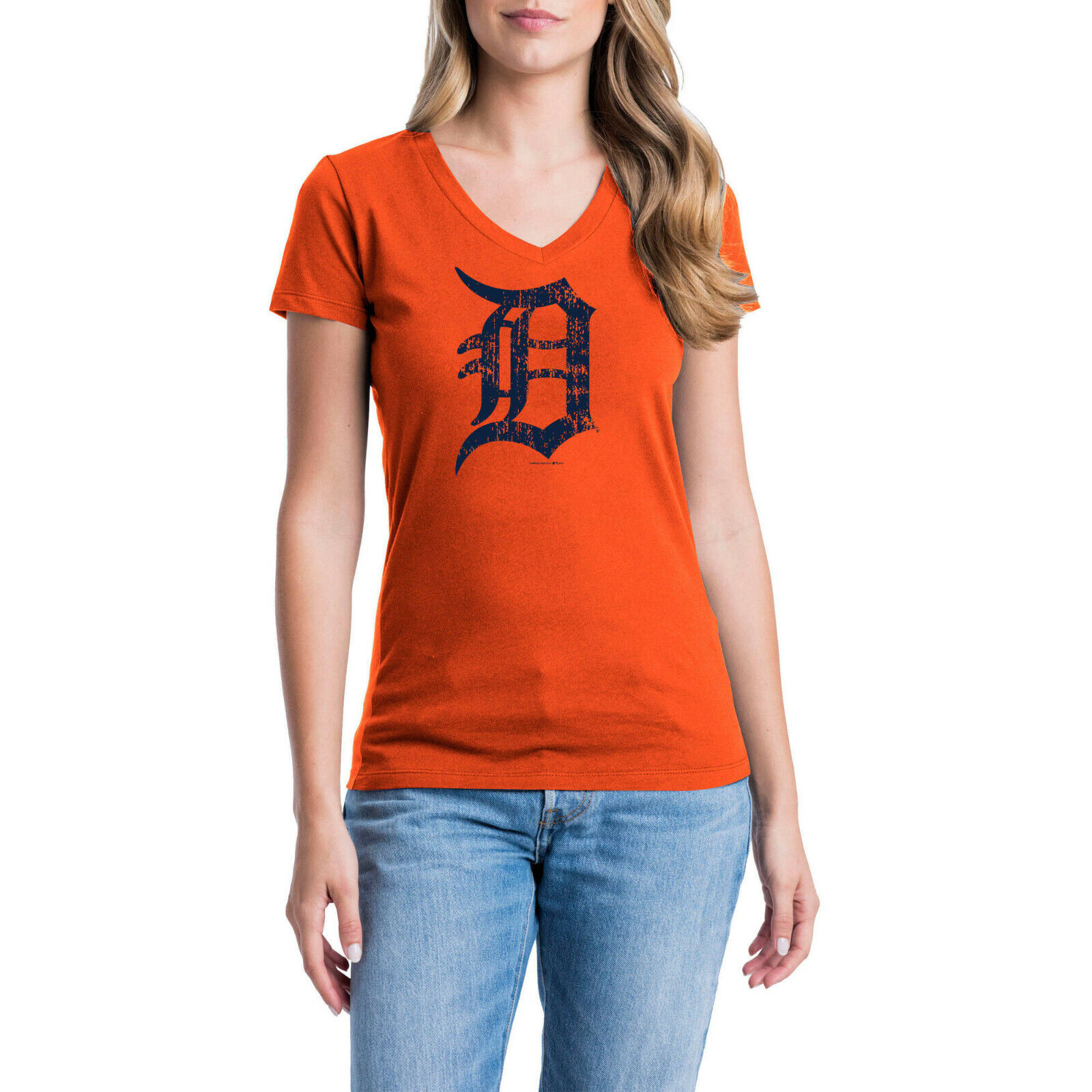 MLB Detroit Tigers Womens Short Sleeve Graphic Tee