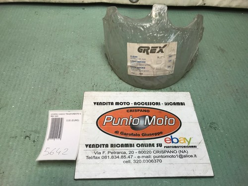 Visiera protezione schermo casco trasparente GREX G03 | eBay