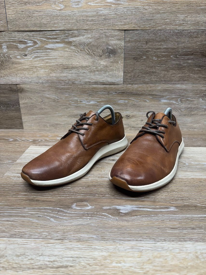 SAOLA Oxford uomo Vince Camuto Ehen in pelle marrone taglia 9