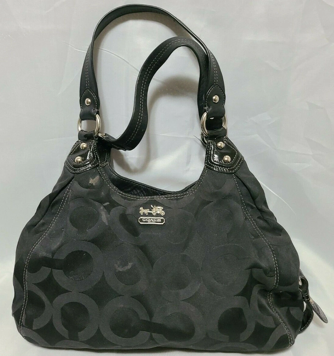 Madison maggie coach purse clearance