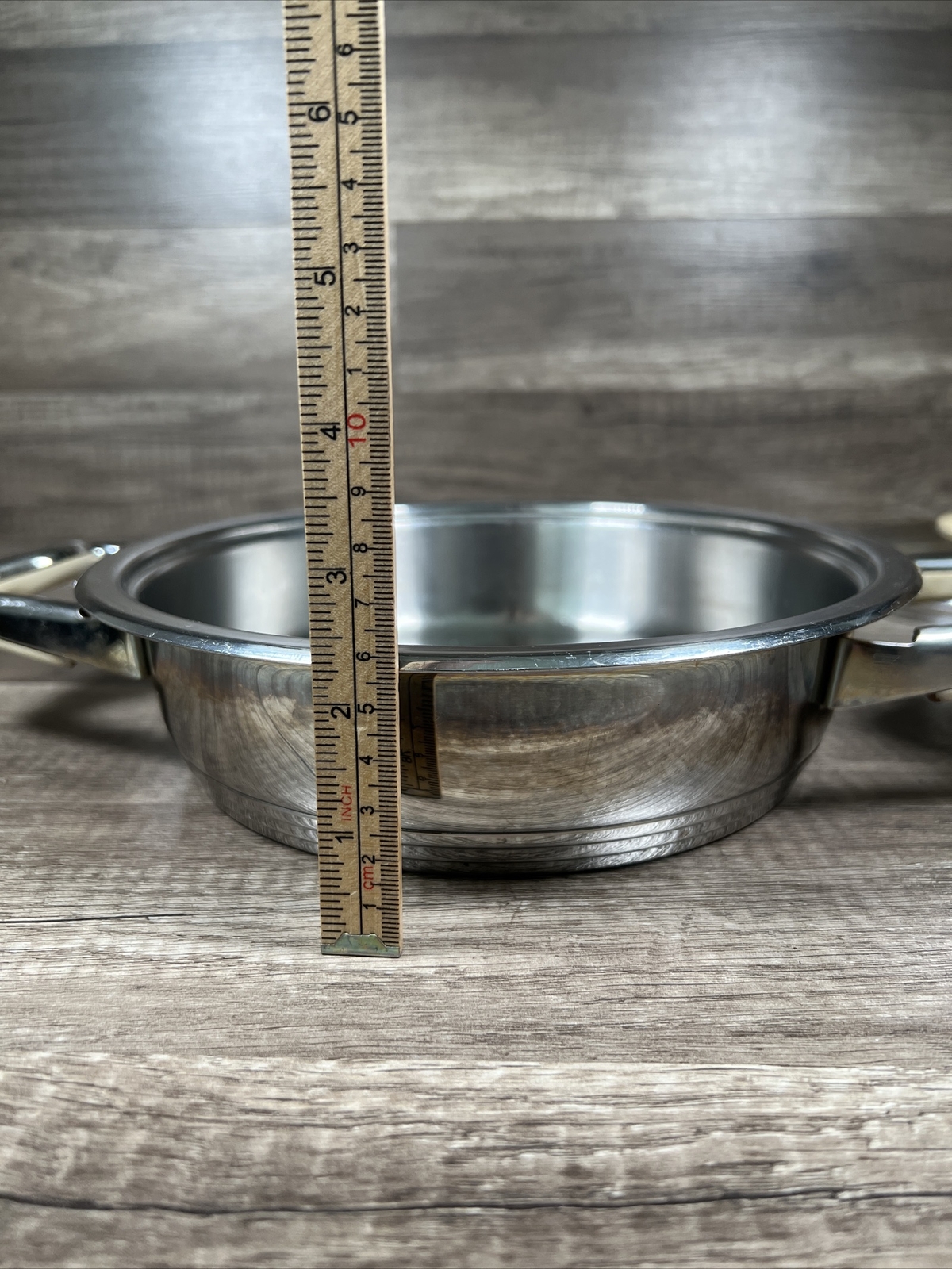 ZEPTER Stainless 18/10 Pan 8” Skillet With Thermo Control Lid 231150 eBay