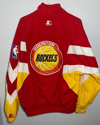 Vintage 90s Houston Rockets Starter 