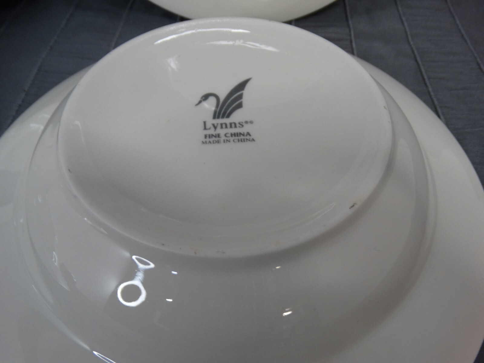 Lynns Maesto Yellow Butterfly Cereal Pasta Bowls 8.75", Discontinued, Set Of 4