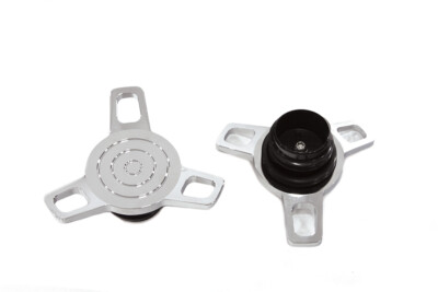Spinner Style Vented and Non-Vented Gas Cap Set fits Harley Davidson