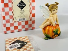My Little Kitchen Fairies LITTLE PUMPKIN FAIRIE 2003 Enesco Mint IN Box