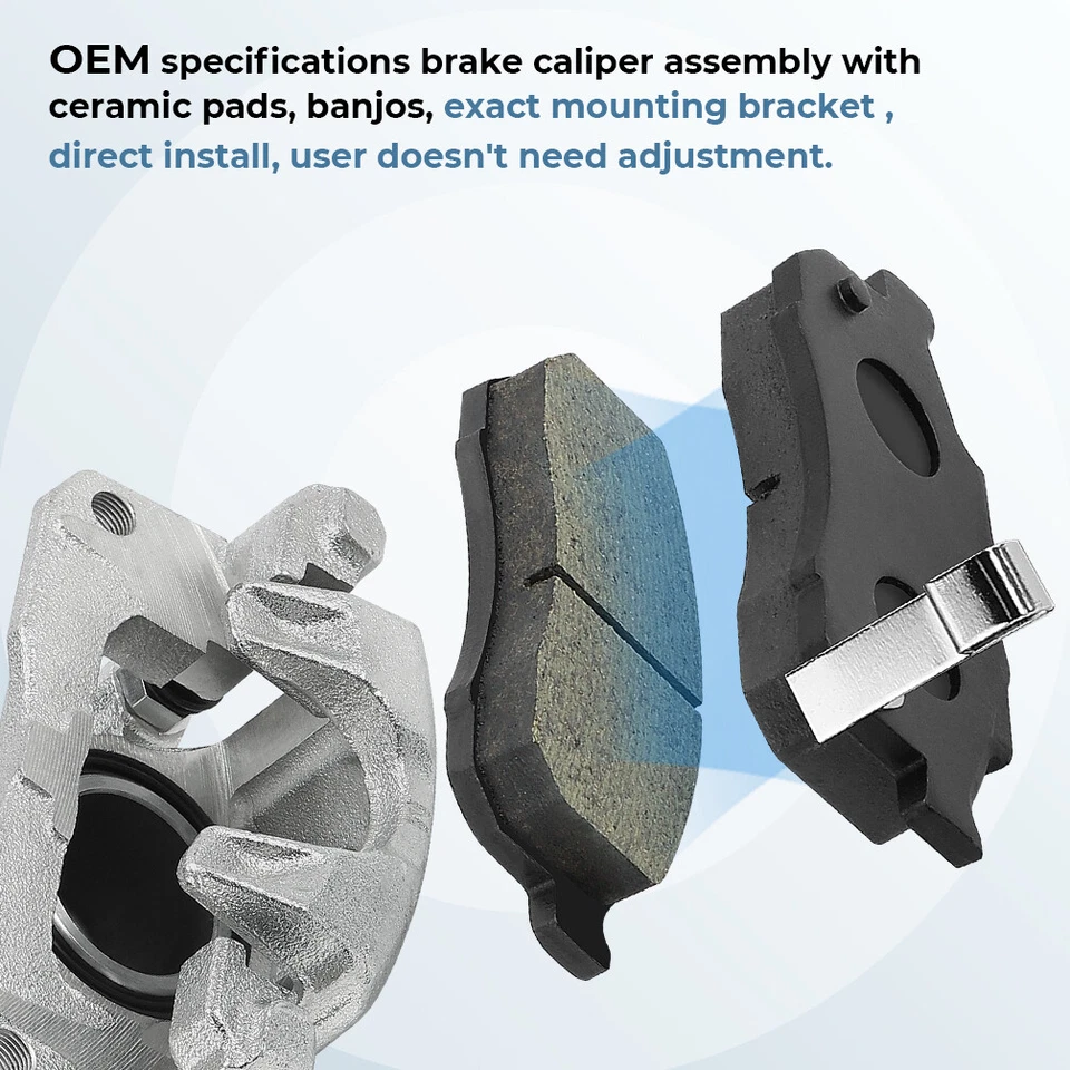 Pinza de freno delantera izquierda Honda Pioneer 700 Pioneer 500 SXS700 SXS500 2014-23 Foto 3 de 4