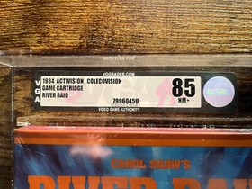 VGA graded 85 River Raid 1984 colecovision