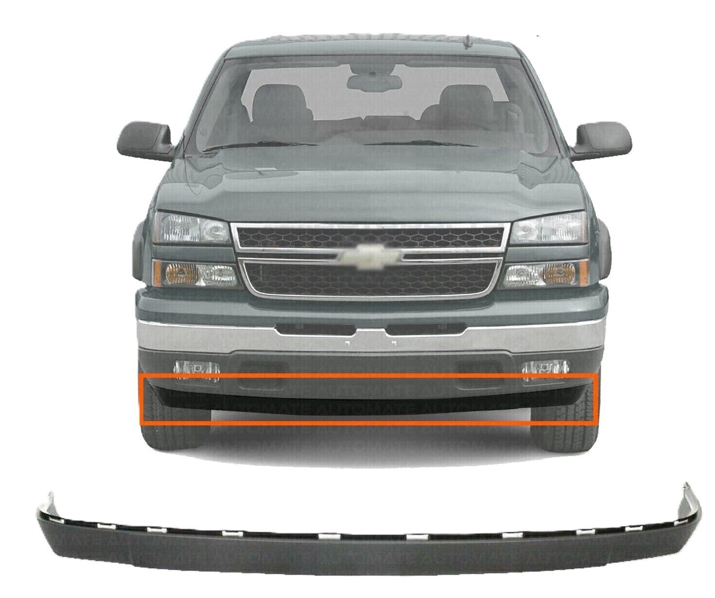 Front New Lower Deflector For 2003-2007 Extension Chevrolet Silverado 1500 Fits