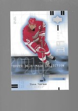 RedWings   Steve Yzerman, Upper Deck , Mask Collection