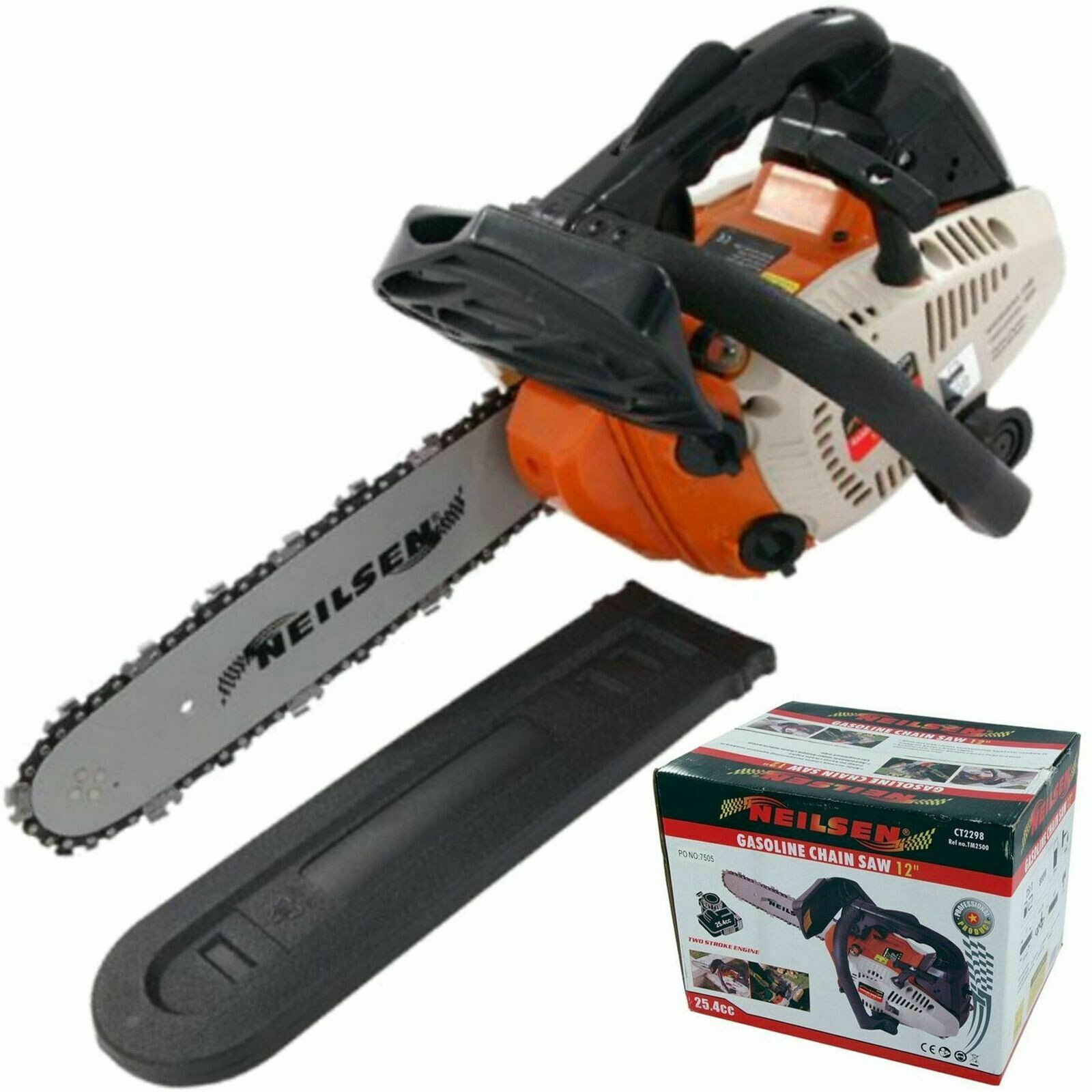 Neilsen CT2298 12inch 25.4cc Top Handled Lopping Chainsaw for sale