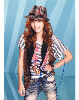 bella thorne 直筆サイン(coa) Bella Thorne Shake It Up W/Coa autographed photo signed 8X10 #1