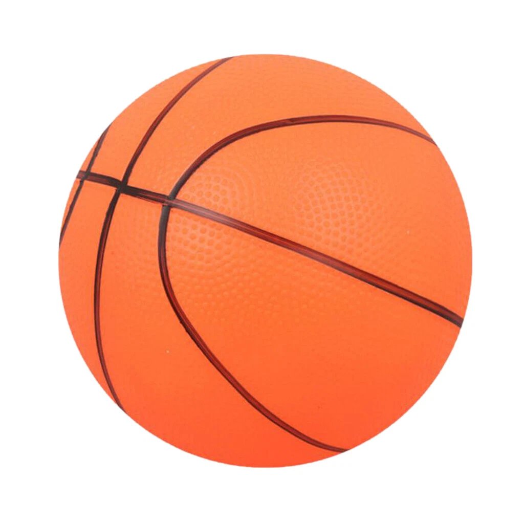Mini Bouncy Basketball Indoor Outdoor Sports Ball Kids Toy Gift Orange