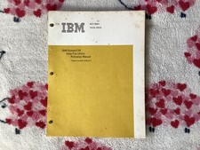 Vintage Book IBM System/34 Data File Utility Reference Manual 3rd edition 1979 