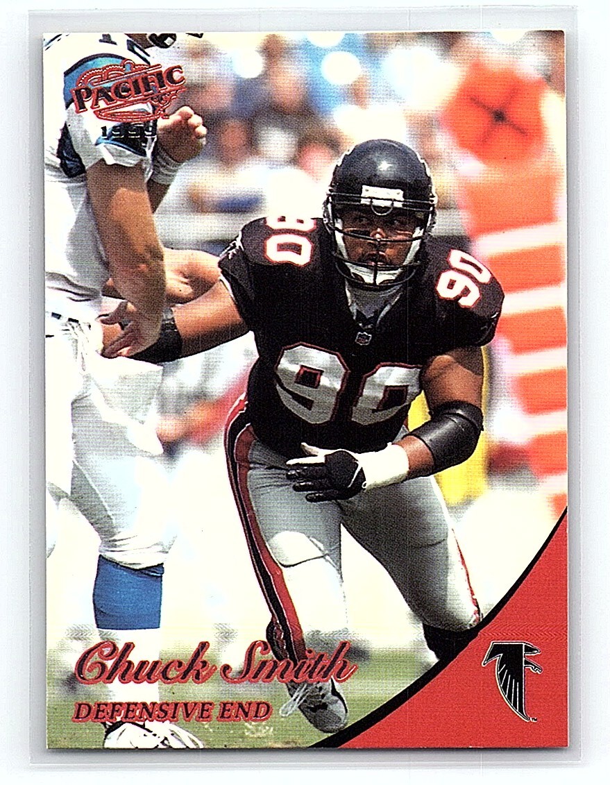1999 Pacific Red Chuck Smith Atlanta Falcons #26