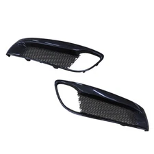 For Hyundai 2009-11 Genesis Coupe Carbon Fiber Front Fog Light Cover Bezel Grill