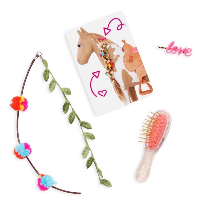 Our Generation Palomino Hair Play Horse Accessory Set for 18" Dolls