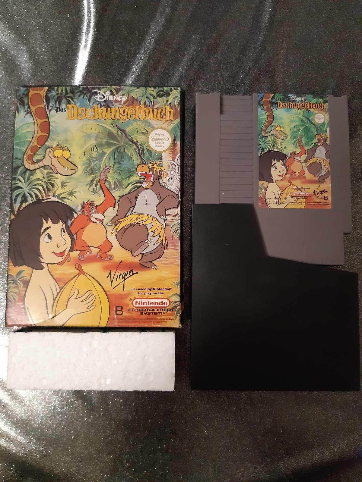 le livre de la jungle book das dschingelbuch nintendo nes sans notice PAL NOE
