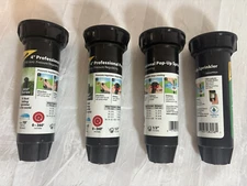4 X Lot Rain Bird 4” Professional Pressure Regulating Pop Up Sprinkler PRO 1800