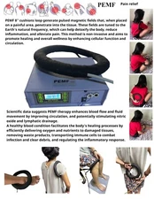 PEMF Therapy device Pain Relief 8" coil loop for hypertension arthritis