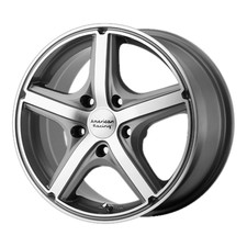 American Racing Wheels Ar883 Maverick 18x8 In Anthracite Machined Face - 5x100
