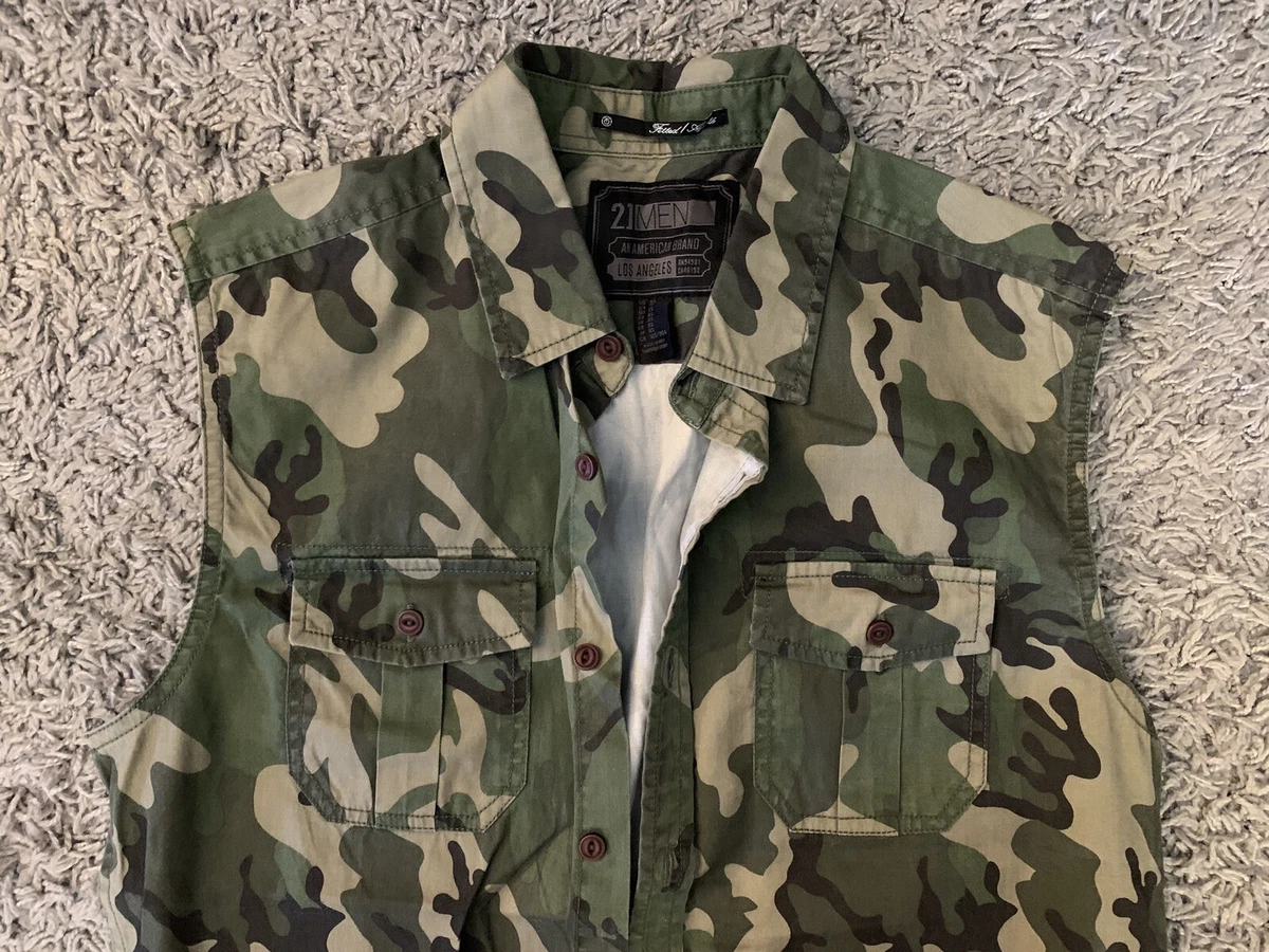 Camo print best sale vest