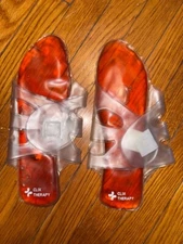 CLIX THERAPY Reusable Hot and Cold Pack Red FEET NEW Never Used No Box