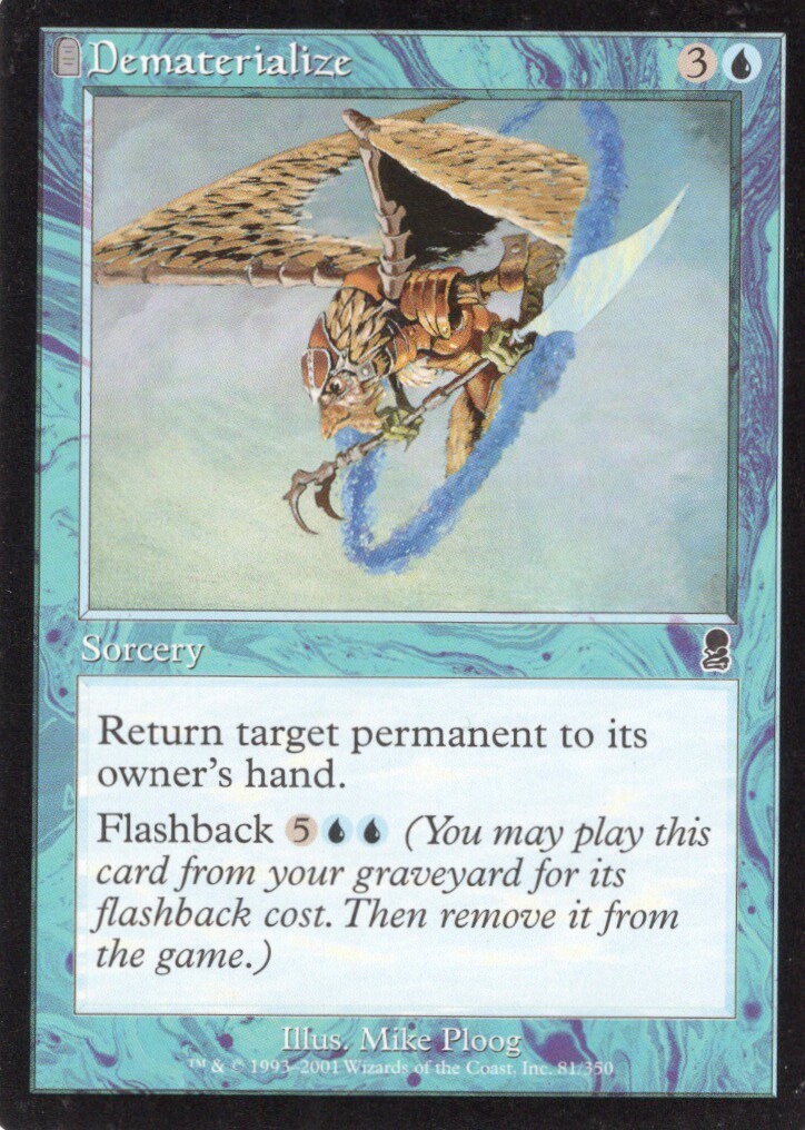 DEMATERIALIZE 81/350 ODYSSEY MTG MAGIC LP (yourdeckbuilder)