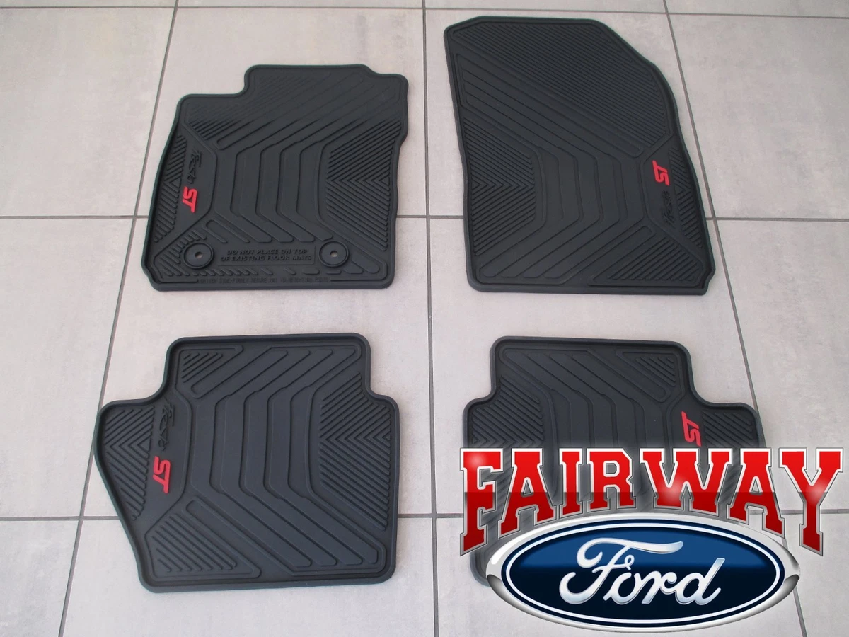 Fiesta st all weather floor mats outlet