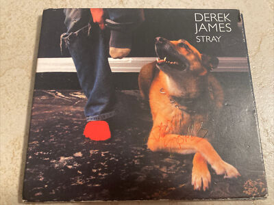 Derek James - Stray (CD, Digipak, Jun-2005, Howling Clue Records) Signed!