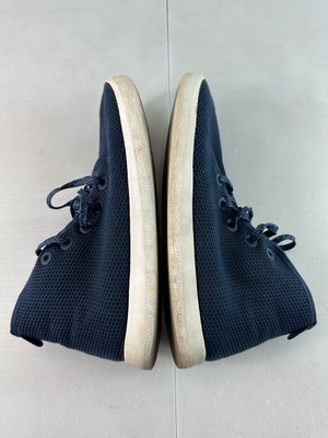 Size 9 Allbirds Mens Tree Toppers Lace Up TT High Top Sneakers Shoes Blue Allbirds Mens Tree Toppers Lace Up TT High Top Sneakers  main image 4