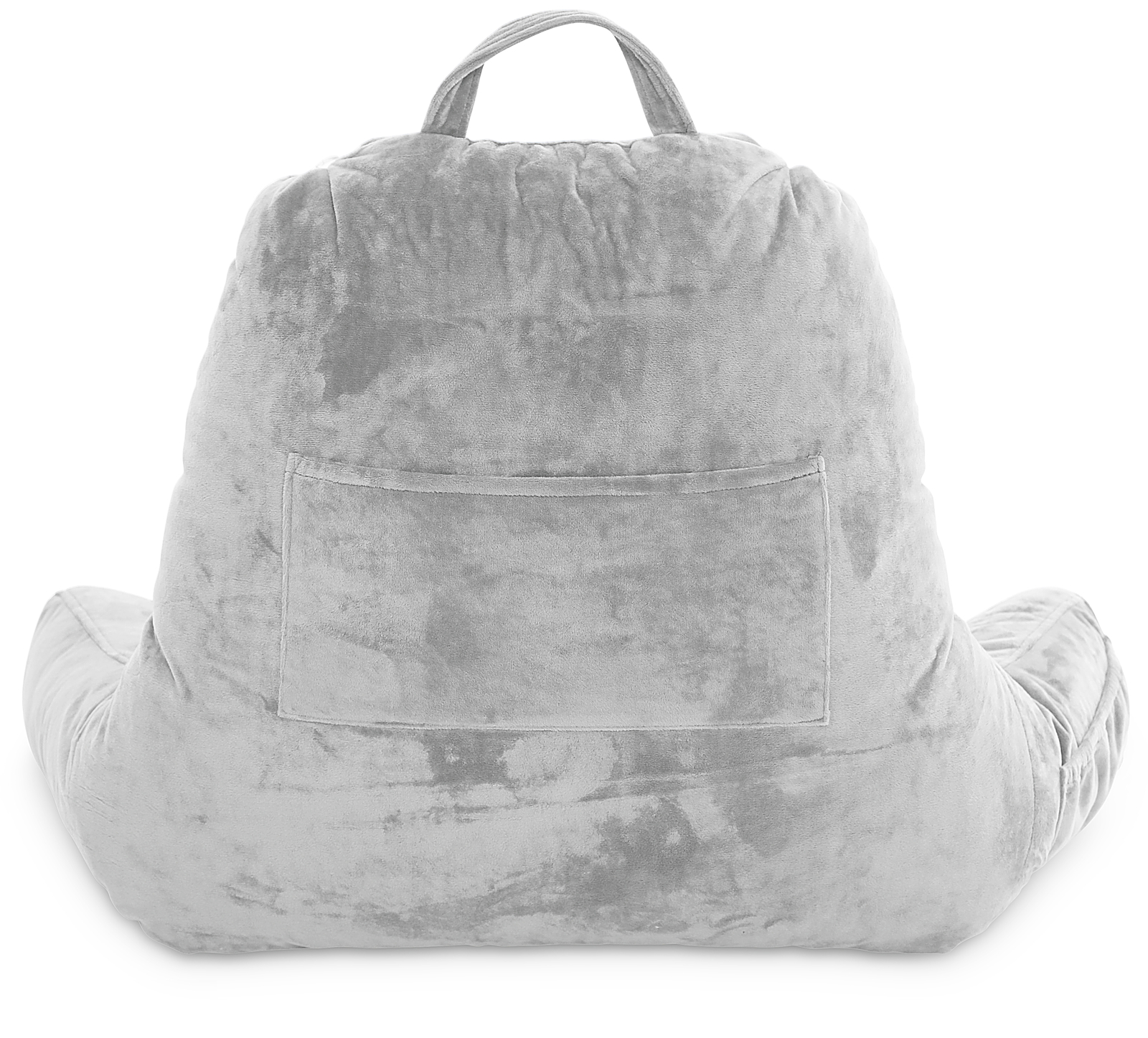 Husband Pillow Light Grey Bed Rest with Arms for Sitting Up eBay