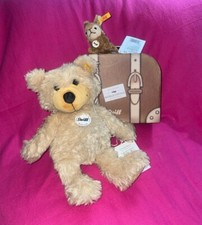 Steiff Rembrandt Handmade Plush Bear with Suitcase - World Traveling Bear