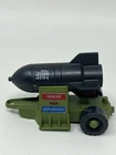 1985 Vtg Gi Joe Weapon Transport Trailer w/ Bomb Vehicle Part Piece Hasbro