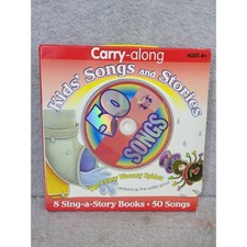Kids Carry Along Songs and Stories 8 Sing a Story Books 50 Songs Ages 4 