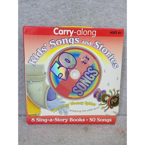 Kids Carry Along Songs and Stories 8 Sing a Story Books 50 Songs Ages 4 ...