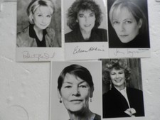 FELICITY KENDAL  SIGNED JULIE WALTERS,* GLENDA JACKSON SIGNED*,ATKINS & SEAGROVE