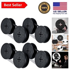 4 Pairs of Universal Typewriter Ribbons - Durable Black Ink for Vintage Models thumbnail