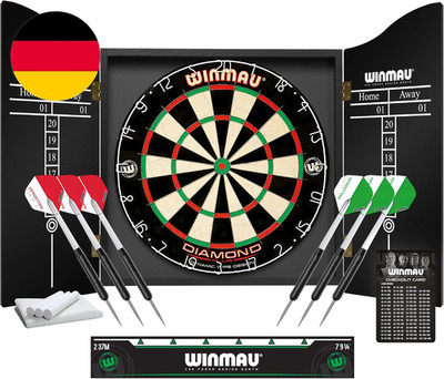WINMAU Diamond plus Dartscheiben-Serie   Diamond plus Dartscheibe, Surround Sets