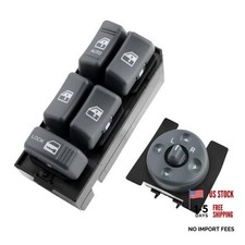 Master Power Window Switch Mirror Control Driver Side 4 Driver Mirror 4 Doors