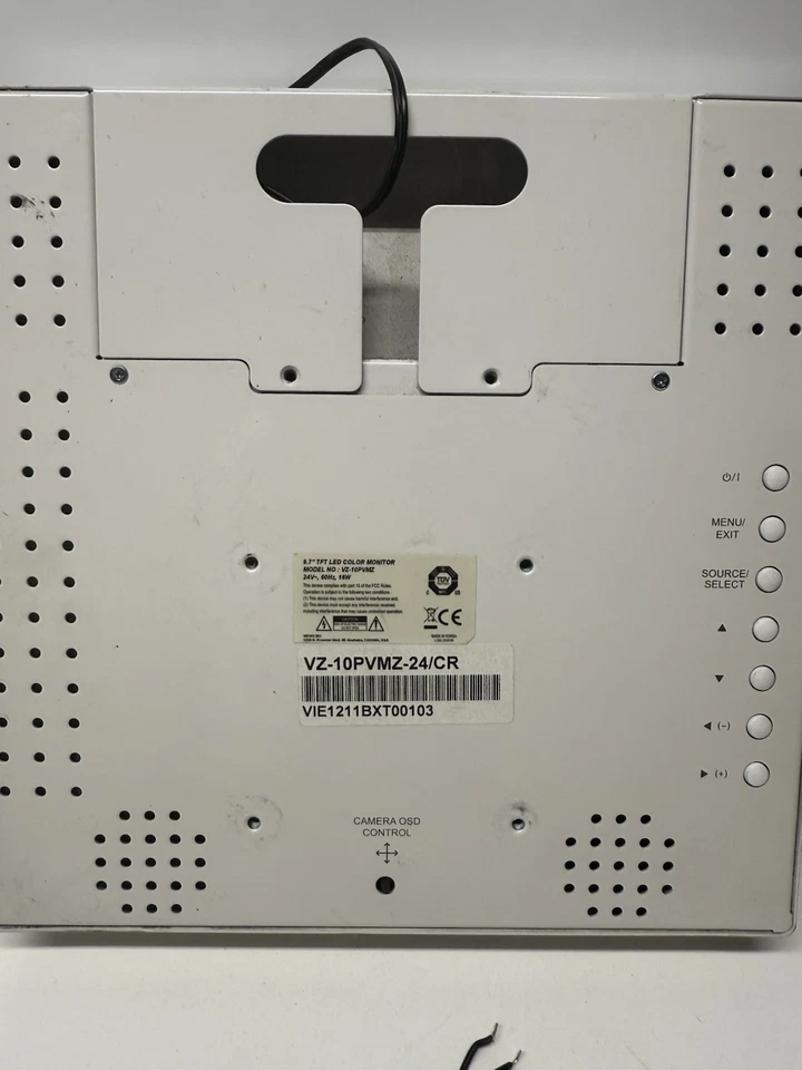 ViewZ VZ-10PVMZ Public View Monitor 10” Monitor With Camera - Image 4 of 4
