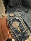 Levi's Women's Blue Trucker Jacket XS Button Front Long Sleeve Pockets — photo 5